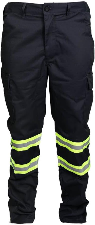 Premium High Visibility Safety Work Pant with Leg Zipper - Image 3