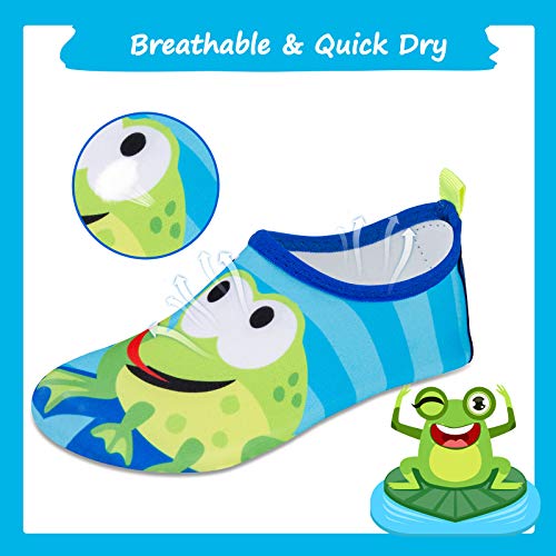 IceUnicorn Toddler Water Shoes Kids Quick Dry Water Swim Socks Boys Girls Non Slip Aqua Socks for Beach Swim Pool2