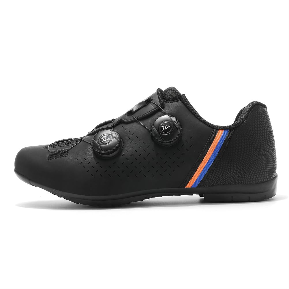 JiuQing Męskie buty do jazdy na rowerze codzienne bez blokady kompatybilne z butami do jazdy na rowerze górskim antypoślizgowe lekkie