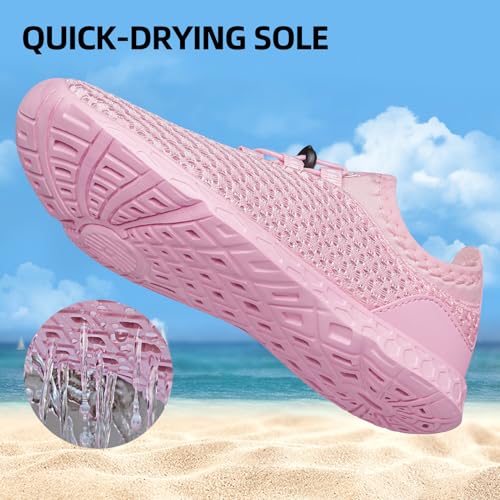Image of DOUSSPRT Women's Water Shoes Quick Drying Sports Aqua Shoes