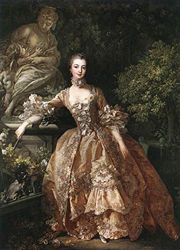 Peinture marquise de Pompadour pour une décoration salon style rococo chic