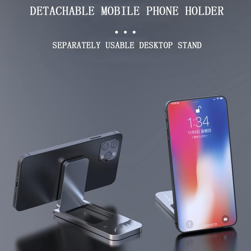Laptop Cellphone Mount Smartphone Stand Desktop Phone Holder Bracket Monitor Display Clip Adjustable Cradle Accessories image 4