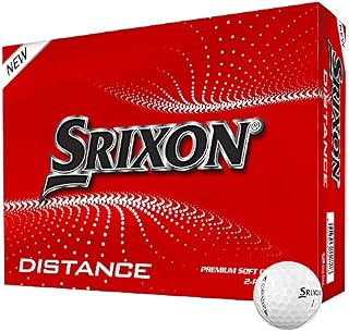 Srixon Distance 10 {NEW MODEL} - Dozen Golf Balls - High Velocity and Responsive Feel - Resistant and Durable - Premium Golf Accessories and Golf Gifts