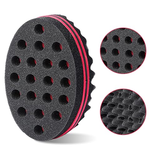 BE BIGEDDIE Big Holes Twist Sponge, Magic Brush for Afro Curls (1 PACK)