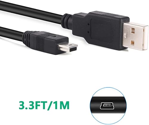 Miniatura 2 de Cable de alimentación USB de 3 pies para calculadoras de Texas Instruments TI-84 Plus CE Calculadora gráfica TI-84 Plus C Silver Edition TI 89