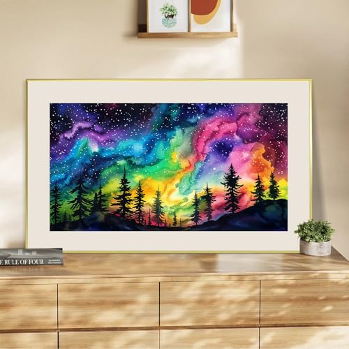 HeeBenor Large Diamond Art Kits for Adults, 5D Aurora Diamond Painting by HeeBenor - Used condition - Image 3