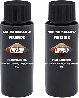 Marshmallow Fireside Type Fragrance Oil (Our Version of The Brand Name) (1 oz Bottle) for Candle Making, Soap Making, Tart Making, Room Sprays, Lotions, Car Fresheners, Slime, Bath Bombs, Warmers……