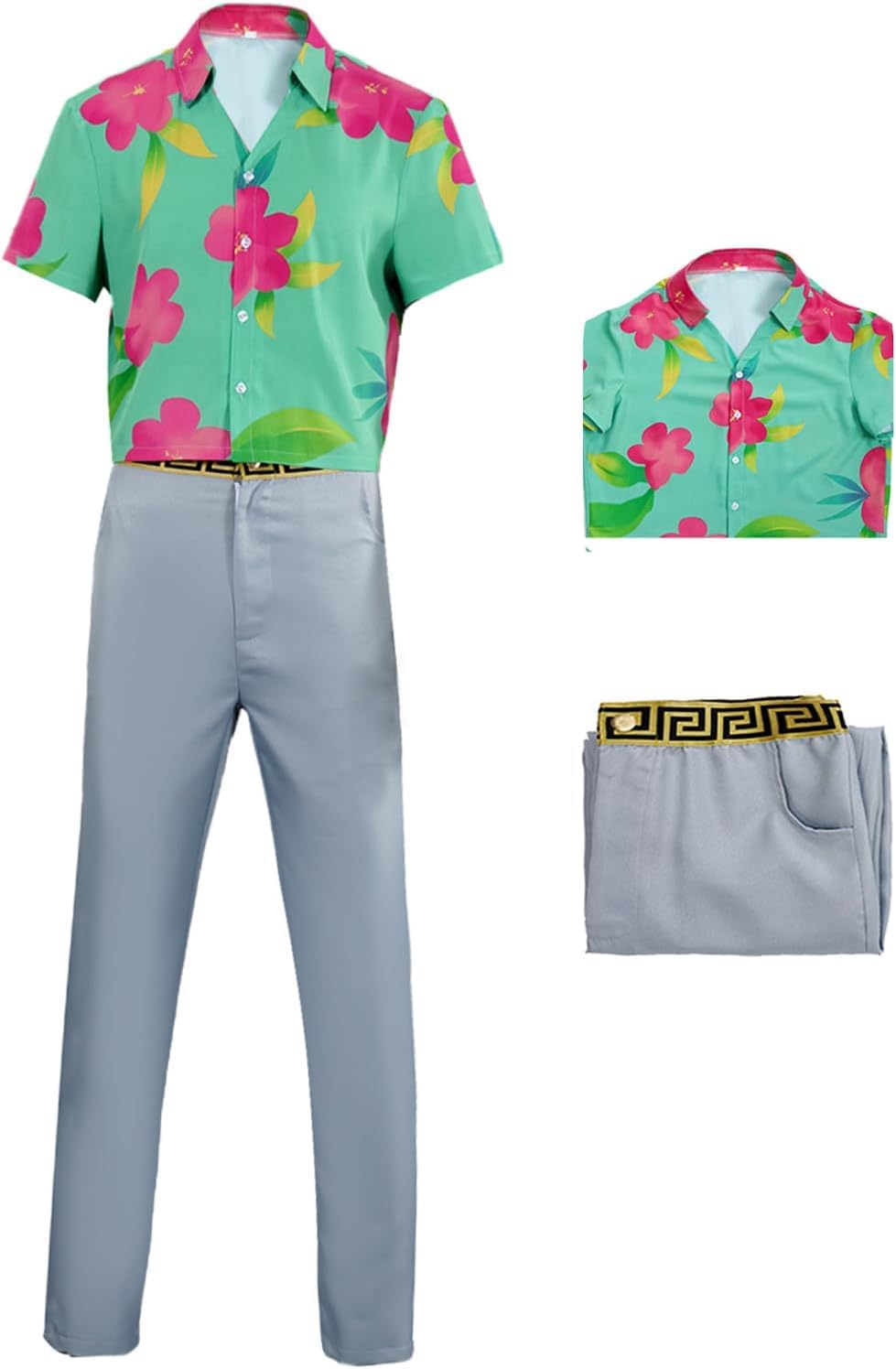 Ubaywey Jinu Bedrucktes Hemd Für Jungen - Casual Shirt Für Cosplay Halloween