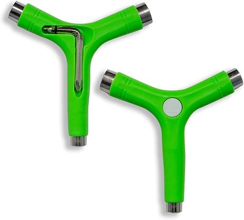 yocaher monopatín Longboard multifuncional Y-Tool Skate Herramienta Tamaño de bolsillo All In One