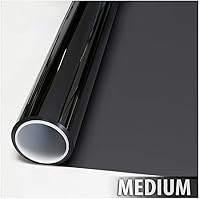 Vista 9 de BDF NA35 - Película para ventana con control solar y rechazo de calor, color negro natural 35 (mediano), 36 pulgadas x 24 pies