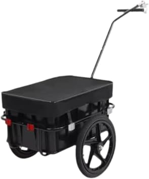 Versatile Bike Cargo Trailer Cart With Wheels Reliable Easy Maintenance Durable On All Terrains Trailer Is Travel Bicycle Cargo Bike Utility Cart