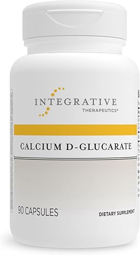 Integrative Therapeutics - D-glucarato de calcio - Apoya los sistemas de desintoxicación y el metabolismo saludable del estrógeno* - 90 cápsulas