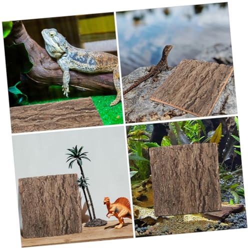 Panneau écorce de liège naturelle aquarium terrarium x2