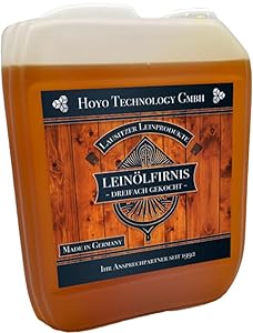 Hoyo Technology Leinöl 10 Holzschutz Firnis