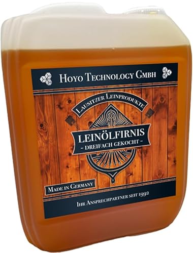 Hoyo Technology Leinöl 10 Holzschutz Firnis