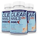 Justified Laboratories (3 Pack) Clear Nails Plus Max Pills 40 Billion CFU Probiotic 60 Capsules