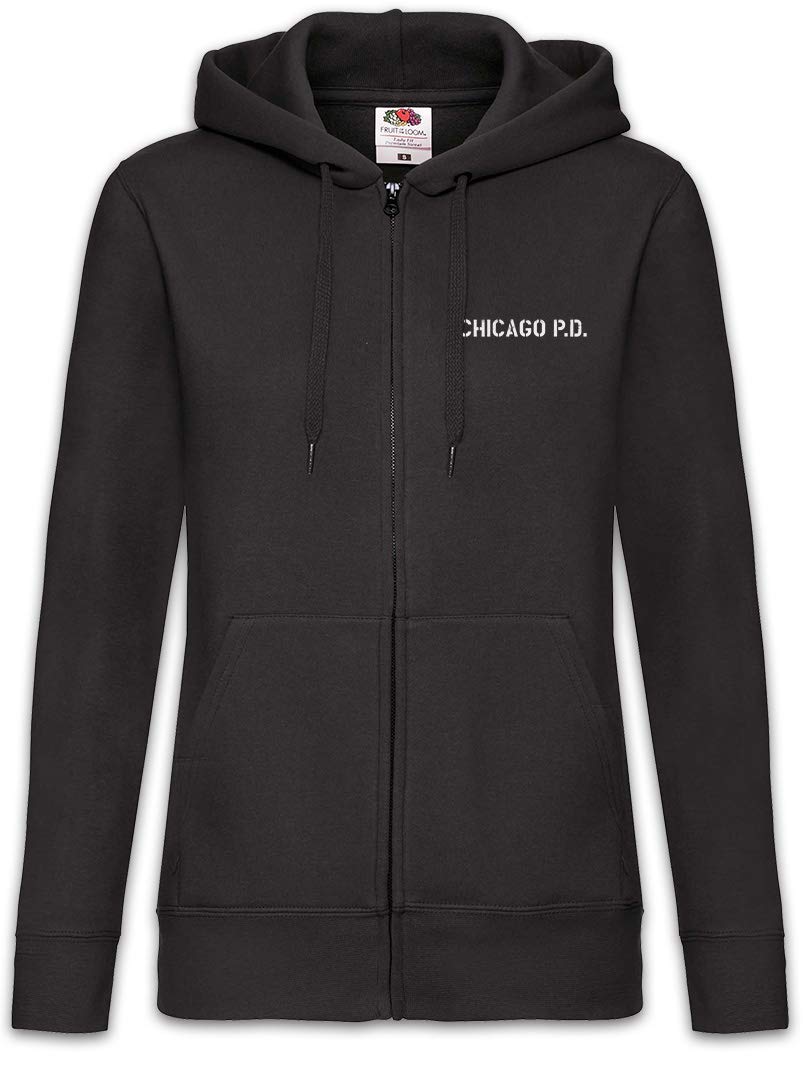 Urban Backwoods Ring Text Felpa da Donna con Cappuccio Zip Hoodie Zipper