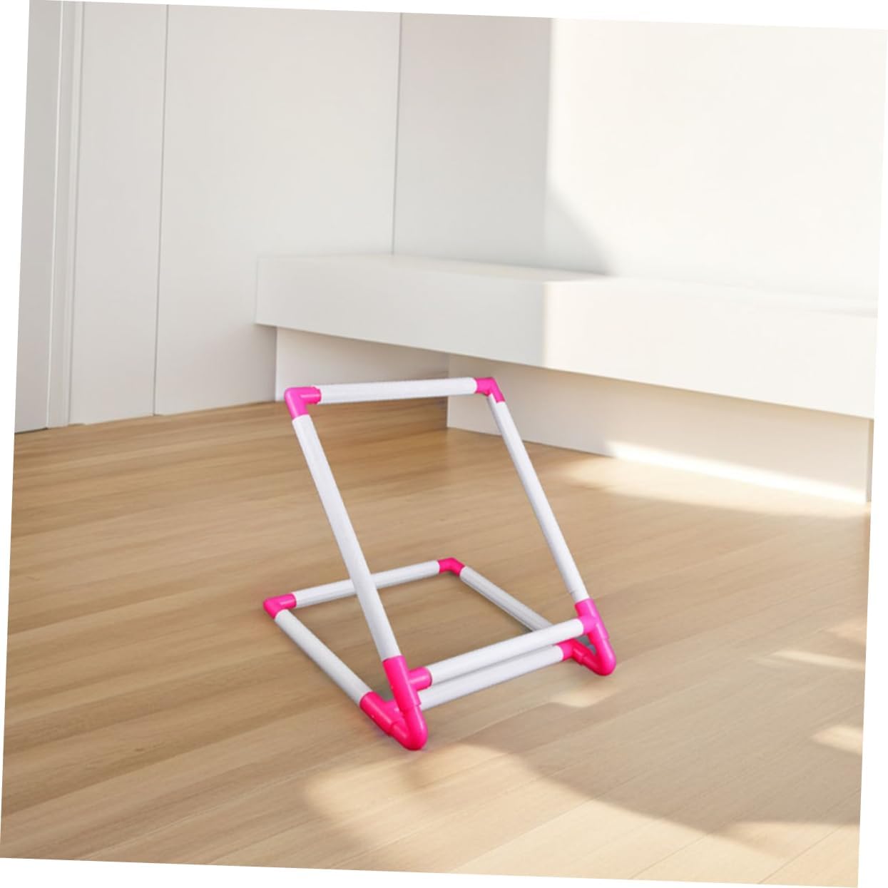 Embroidery Frame Stand Durable Cross Stitch Holder for Quilting Projects Compact Tabletop Design for Easy Stitching and Crafting