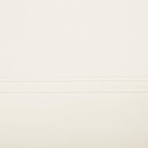 Miniatura 5 de Yves Delorme Triomphe Nacre - Sábana encimera tamaño King de 114 x 116 pulgadas, sábanas lujosas extra suaves y cálidas, ropa de cama francesa