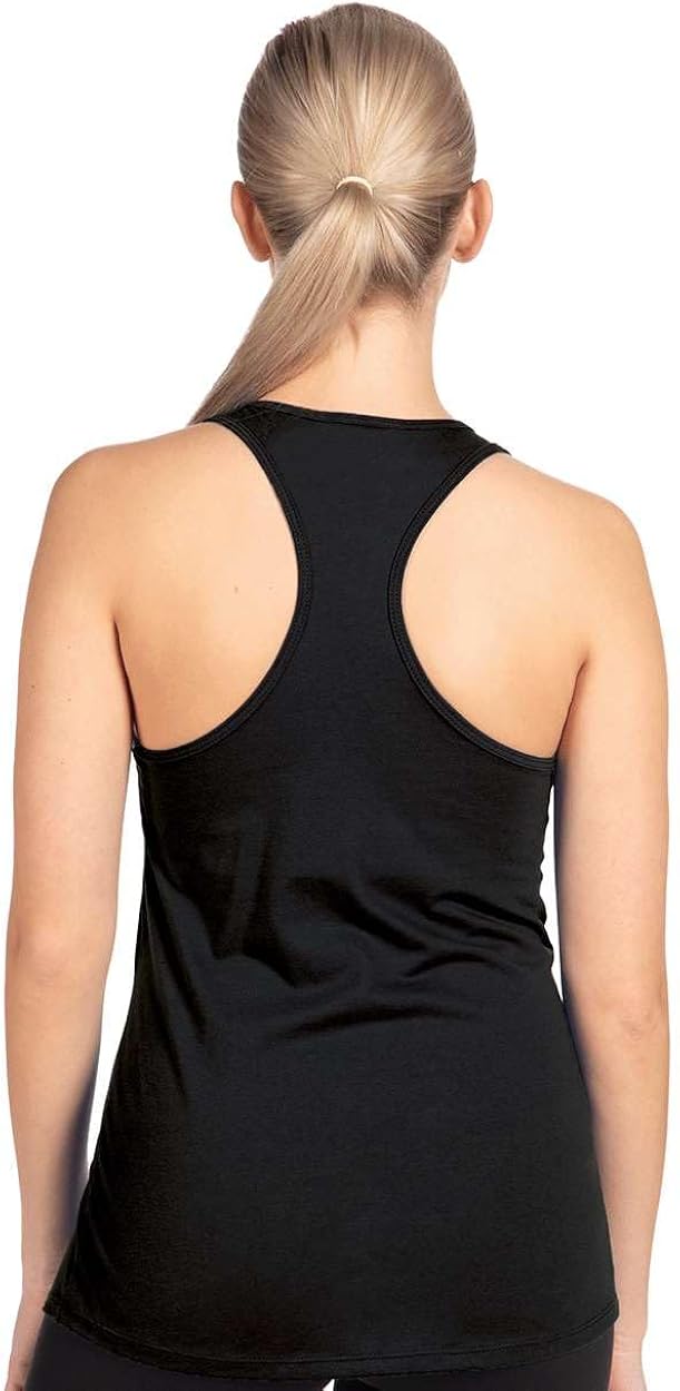Next Level Apparel Women's Ideal Racerback Tank - Medium - Black