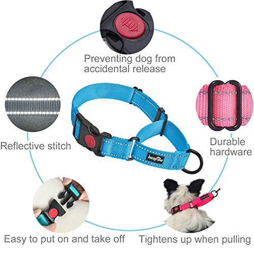 haapaw Martingale Dog Collar with Quick Release Buckle Reflective Dog Training Collars for Small Medium Large Dogs by haapaw - Image 2