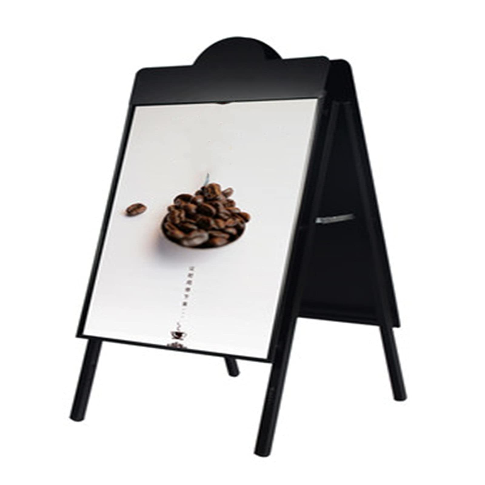 dEdxcz-mJyPoster Stand Outdoor Windproof Billboard Display Stand Kt Board Display Stand Vertical Floor Type Double-Sided Poster Stand Publicity Stand Stand Suitable for Coffee Shops
