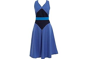 Anime Lapis Lazuli Blue Dress Daily Wear Halloween Cosplay Costume