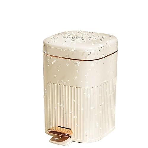 Miniatura 3 de FORINC Contenedor de basura Cubo De Basura De Lujo Con Tapa De Pedal para Cocina, Papelera Impermeable De Gran Capacidad para Baño, 8L10L Tapa de