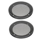 Accessoire de haut-parleur : couvercle de haut-parleur audio de voiture, le couvercle est facile à utiliser et à installer, vous apportant beaucoup de commodité.