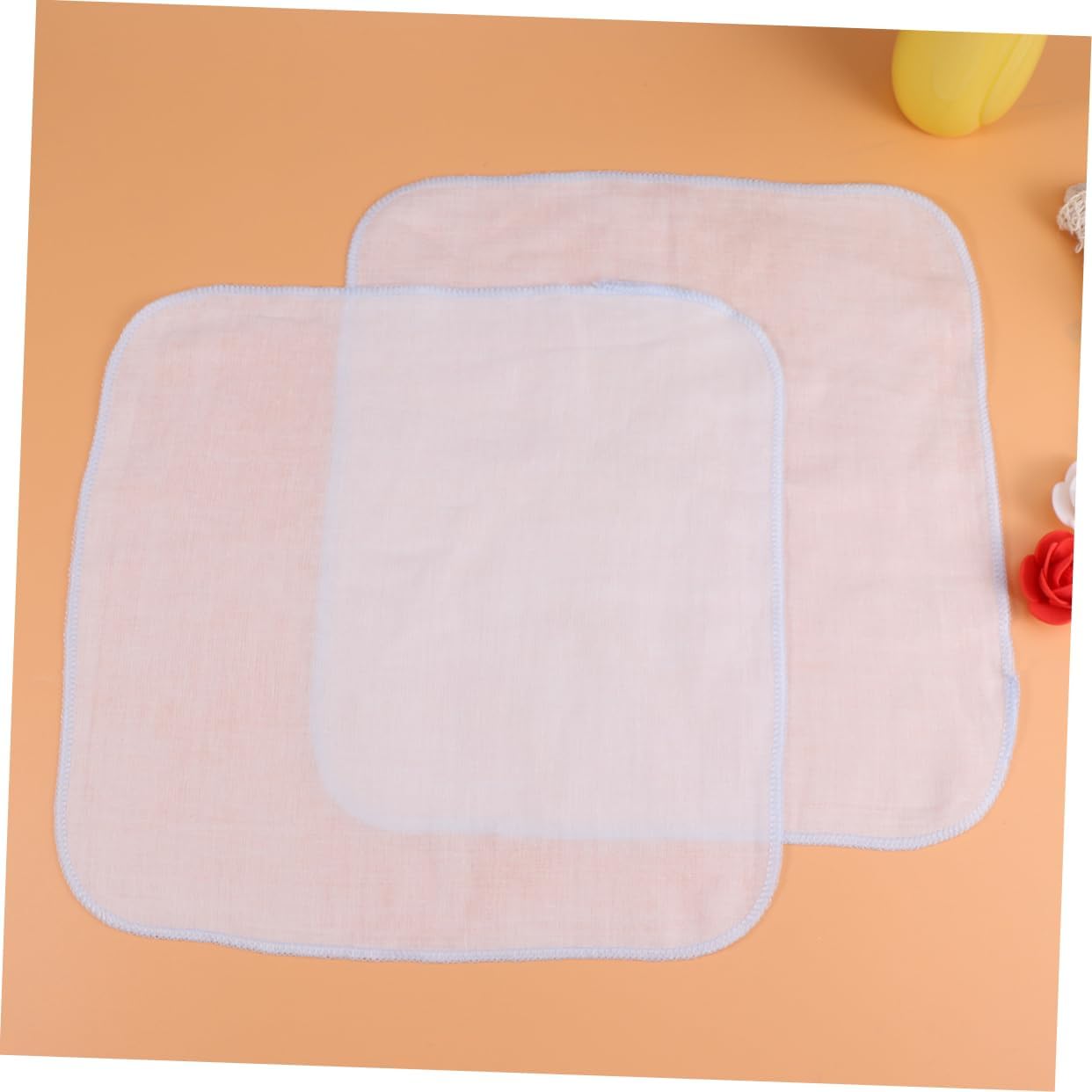 BESTonZON Nursing Towel Towel Washcloths Face Towel Square Gauze Towels Hand Towel Small Handkerchief Towel Towel