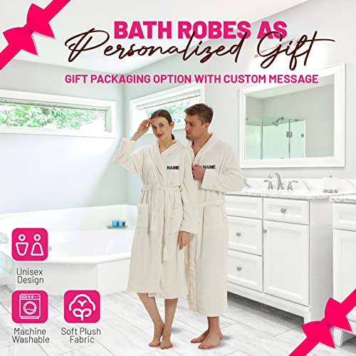 Plush Robe For Women And Men | His And Her Robes With Personalization Options | Super Soft Luxurious Spa Bathrobes #TOP3