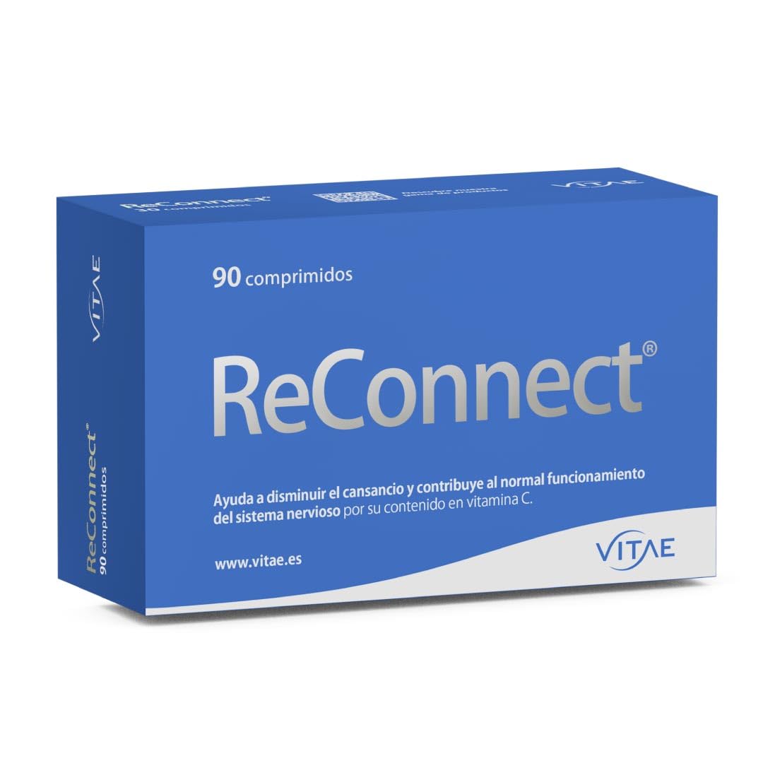 Vitae – ReConnect 90 comprimidos | NADH, CoQ10, Serina y Vitamina C | Rendimiento Cognitivo | Memoria, Concentración y Aprendizaje | Apoyo ante Fatiga Mental y Cansancio Diario