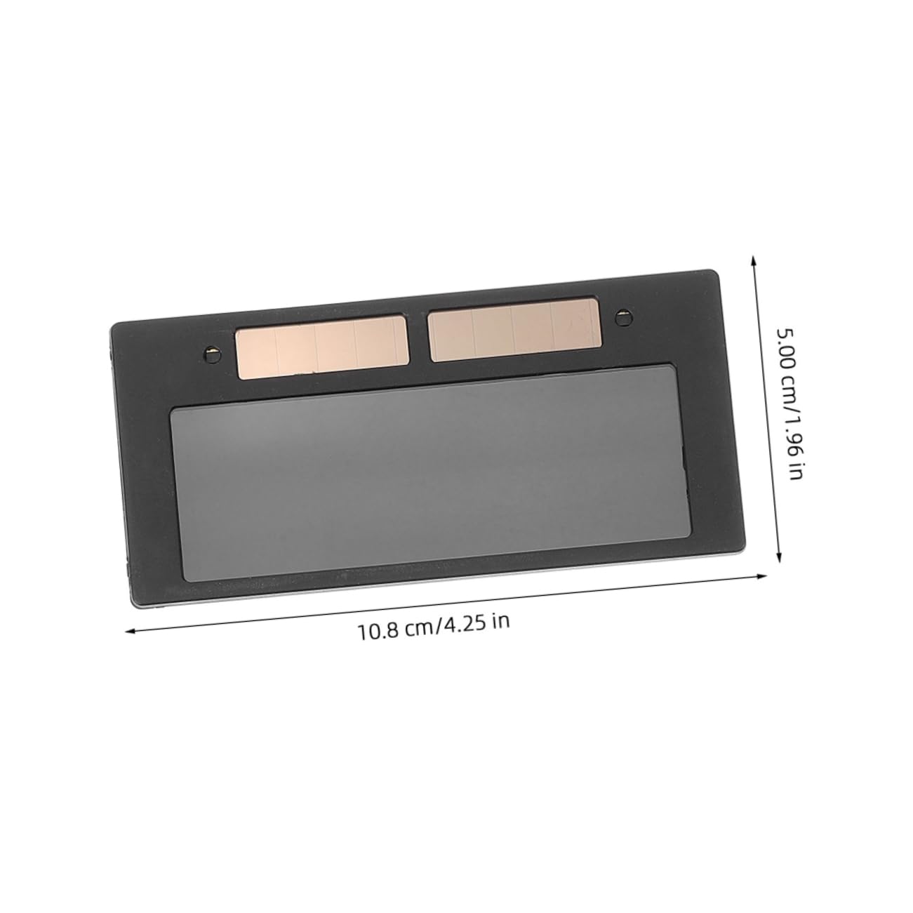 MUCKLILY 2pcs Auto-darkening Lenses Welding Mask Auto Darkening Auto Darkening Welding Electric Welding Lens Welding Lens Auto Darkening Welding Lens Mask Welding Goggles Plastic Black