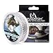 Maxcatch Fly Line Backing for Fly Fishing Braided Different Color 20/30lb 100yards (Black&White, 20lb)