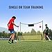 Happybuy 2-in-1 Portable Soccer Trainer, 71