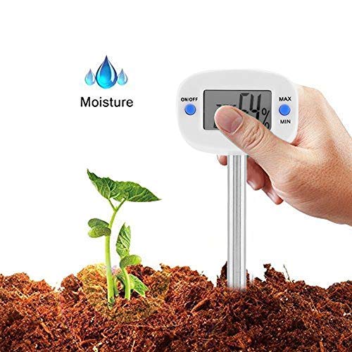 image for AUNMAS TA290 Digital 2-in-1 Soil Hygrometer Moisture Sensor Plant Wate