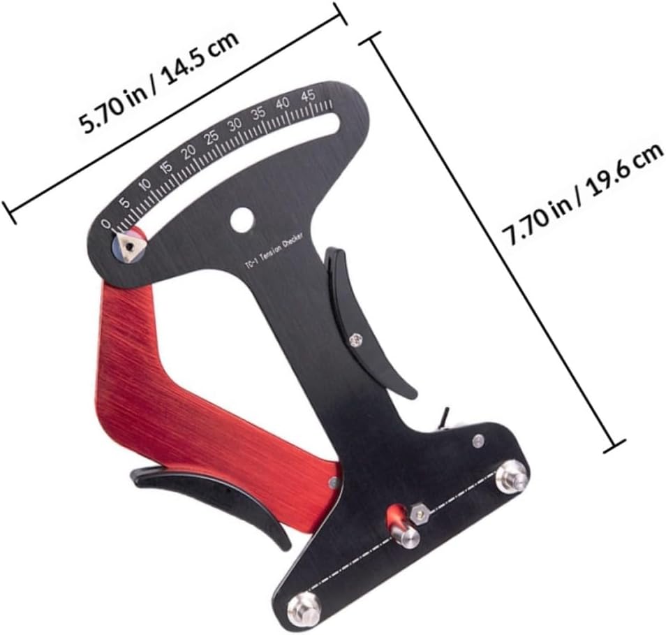 Aluminium Alloy Bike Spoke Tension Wheel Spokes Adjustment Tool for Mountain Road Bikes Compatible with Accurate Indicator Tensiometer for Repair and Assembly