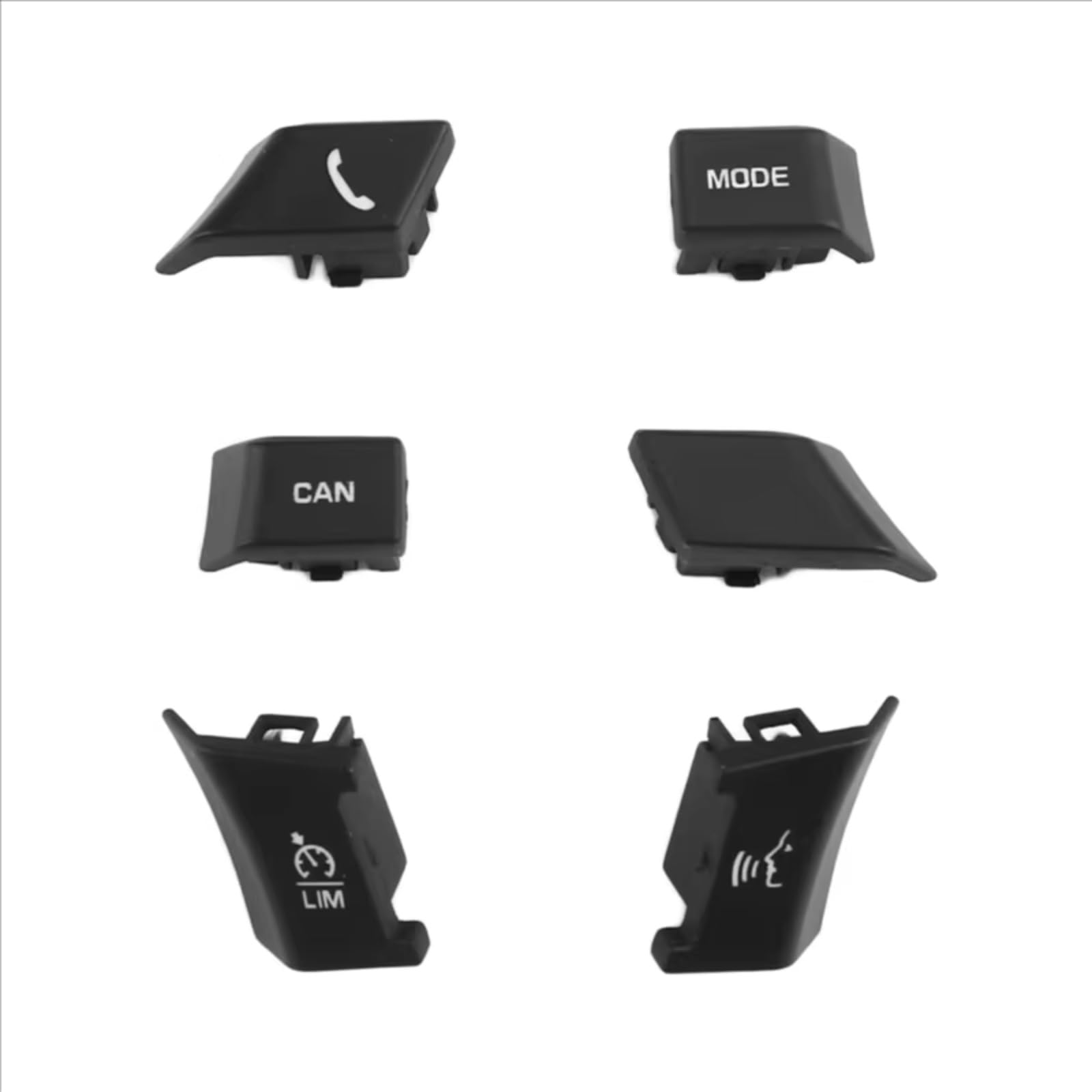 Cubierta de botones de crucero para volante Jaguar XE XF con acabado elegante de alta calidad 7