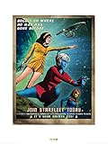 1art1 Star Trek Poster Join Starfleet 50th Anniversar Kunstdruck Bild 80x60 cm