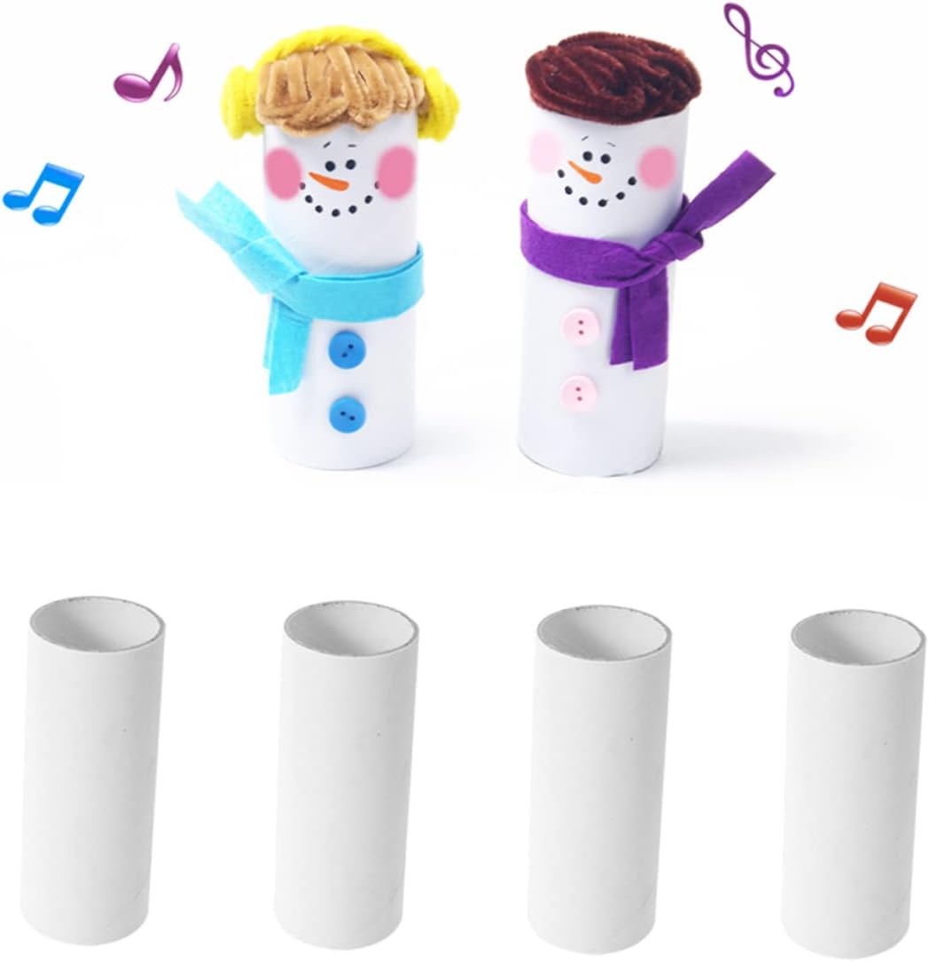 SUPVOX 24pcs DIY Art Tube Kraft Paper Tubes Cardboard for Posters Paintings Drawings Protector