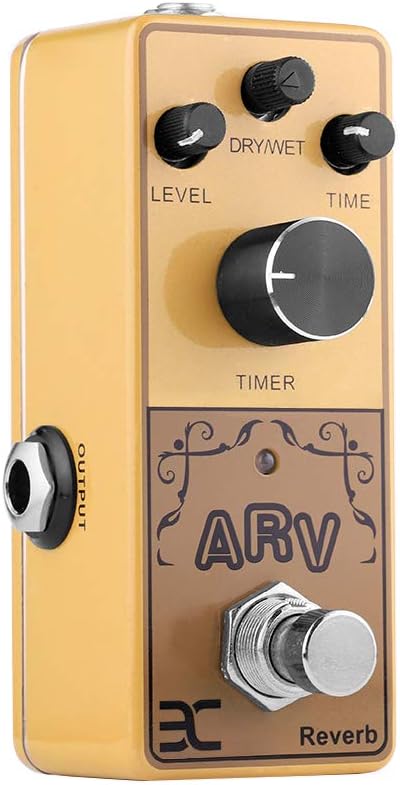 EX Acoustic Guitar Mini Reverb Pedal Features of Reverb Effects Polishing Acoustic Guitar Sound With A Maximum Of Sound Dynamic