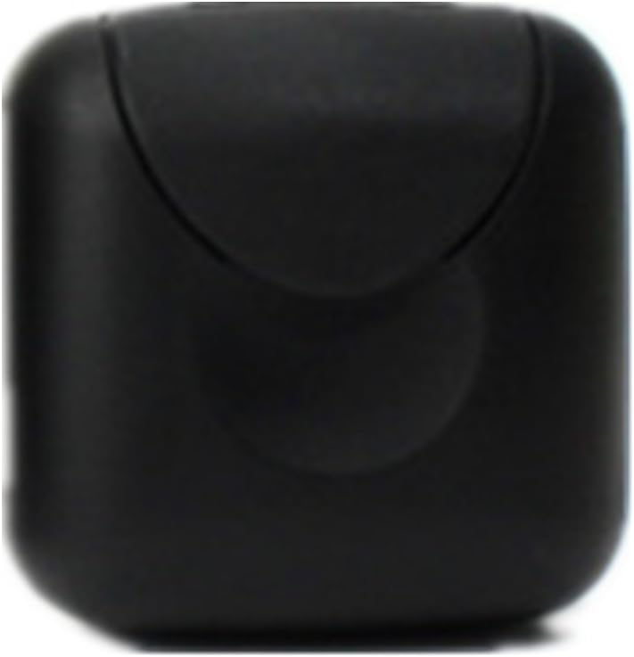 ZaH Macarons Soap Box Packaging Soap Holder Soap Travel Case for Shampoo, Conditioner, Shower, Hand Soap and Small Towel (Small, Black)