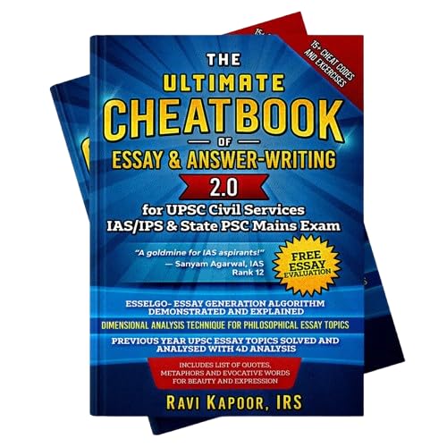 Image of TESTBOOK The Ultimate Cheatbook 2.0 for UPSC Civil Service | Prelims & Mains Exam Preparation | IAS, IPS, IES, CSE, CAPF, UPSC & State PSC | Essay & Answer Writing book | by IRS Ravi Kapoor