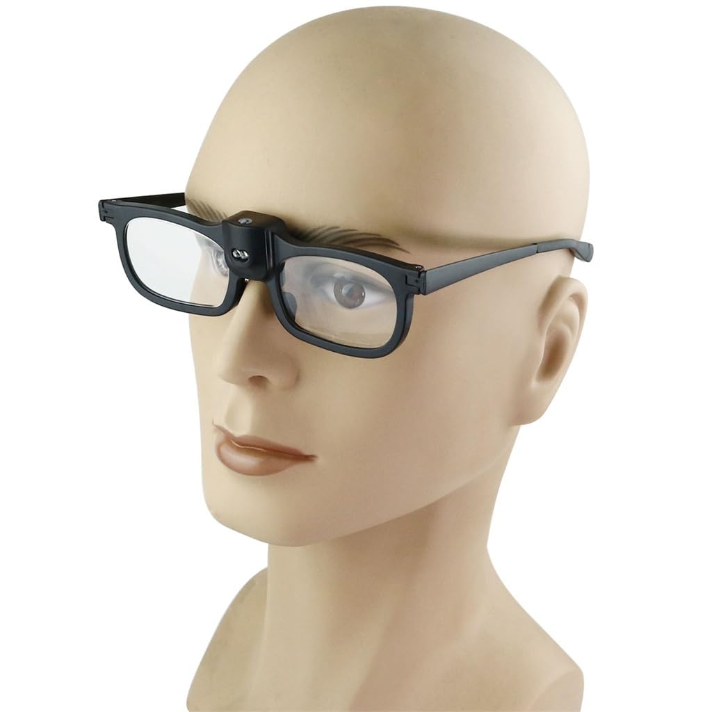 Gafas De Lectura con Luces 2LED Y Lupas For Personas Mayores For Leer Periódicos