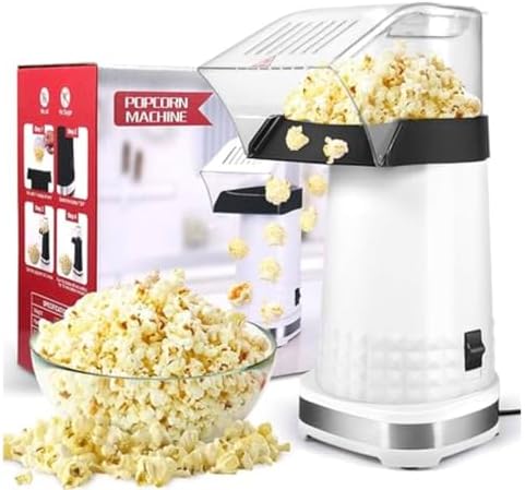 Popcorn Machine - 99% High Popping Rated Air Popper Popcorn Maker...
