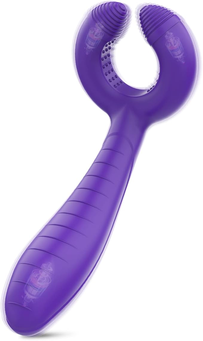 Enlove vibrador de silicona vibrador de pareja con 7 modos de ...