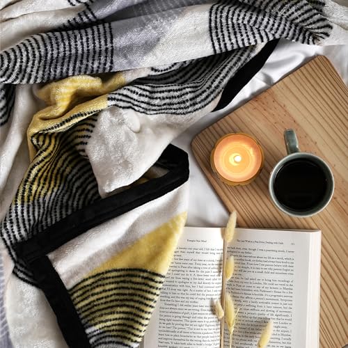 Image of MYTRIDENT Home Essential Flannel Printed Blanket for Winter Single Size (160 cm x 220 cm), 290 GSM, Ethan