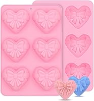 Vista 8 de SJ - 2 moldes de silicona para jabón en barra de masaje para hacer jabones, hechos a mano, antiadherentes y sin BPA (azul y verde menta)