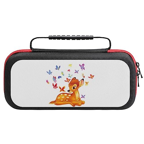 バンビ スイッチ保護ケース Switchケース Switchカバー ジョーカー スイッチカバー ゲーム機収納袋 スリムケース 耐衝撃 薄型 軽量 Moiiss 防水 防湿 小物収納 ゲームカード 全面保護 人気 かわいい おしゃれ