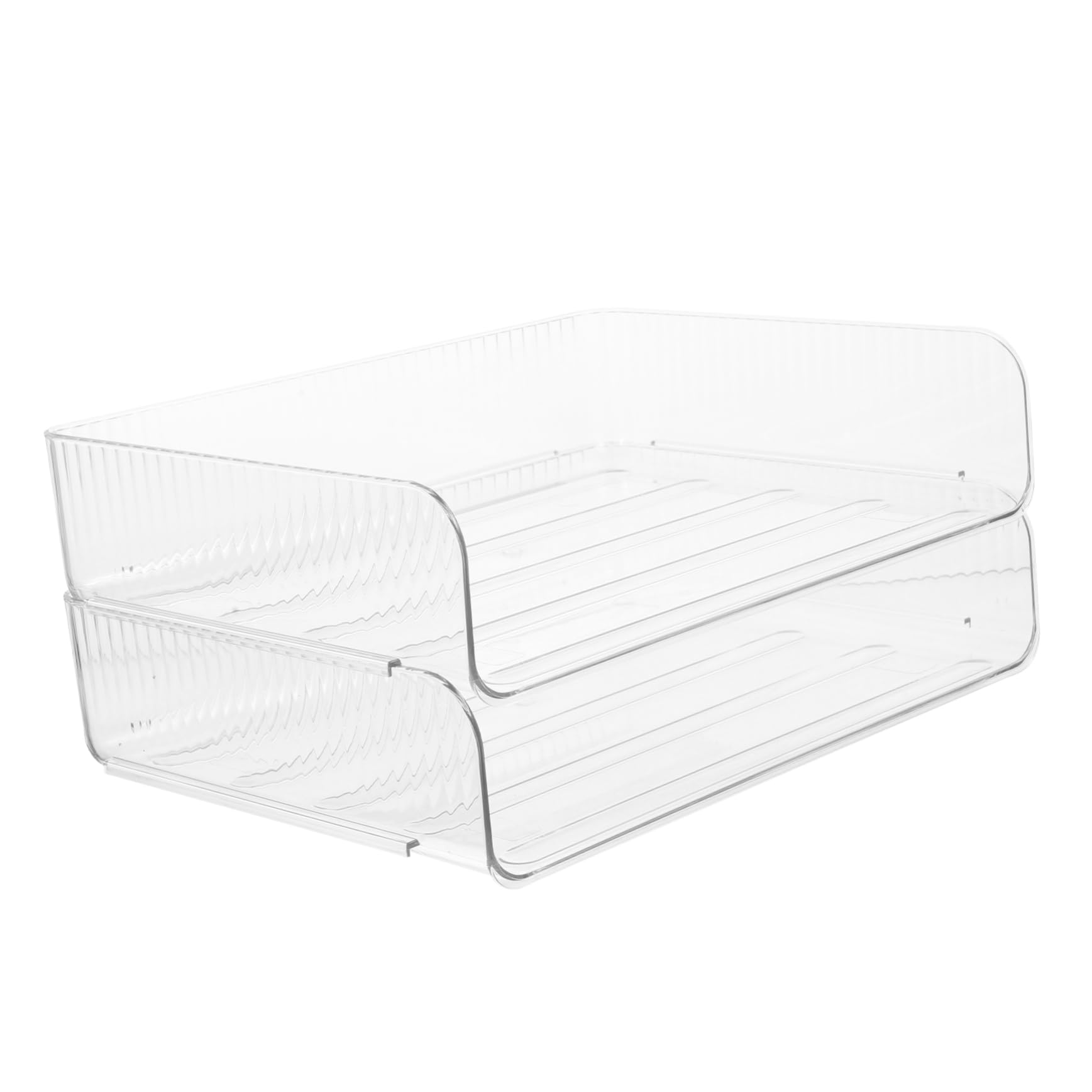 Homoyoyo Organizer Documenti da Scrivania 2 Pezzi in Plastico Leggero